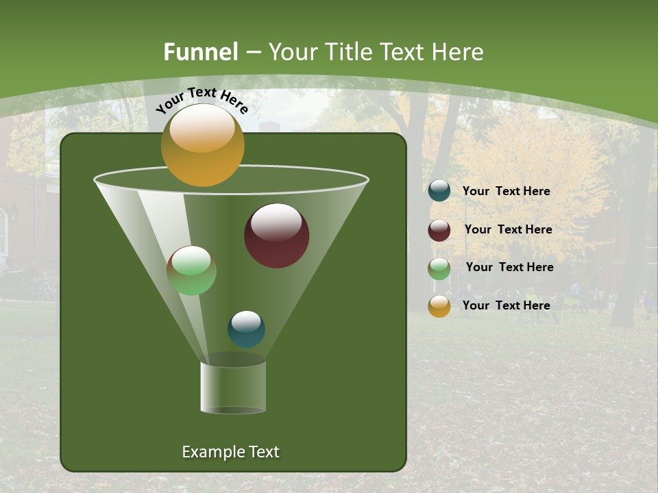 A Group Of People Sitting On Top Of A Lush Green Field PowerPoint Template