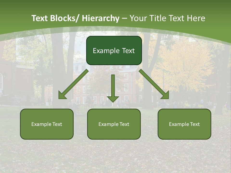 A Group Of People Sitting On Top Of A Lush Green Field PowerPoint Template