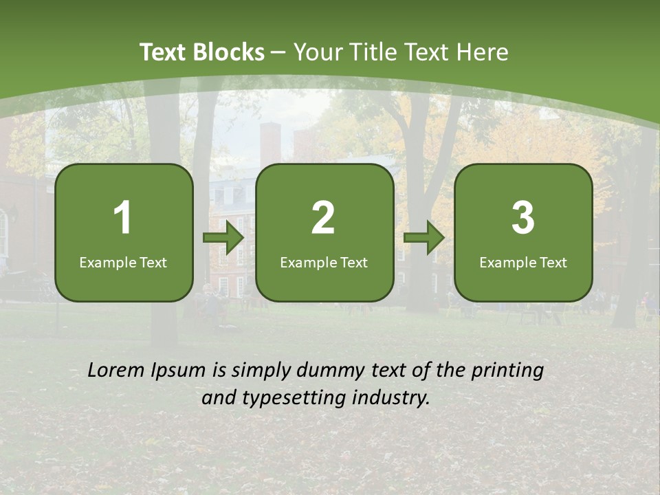 A Group Of People Sitting On Top Of A Lush Green Field PowerPoint Template