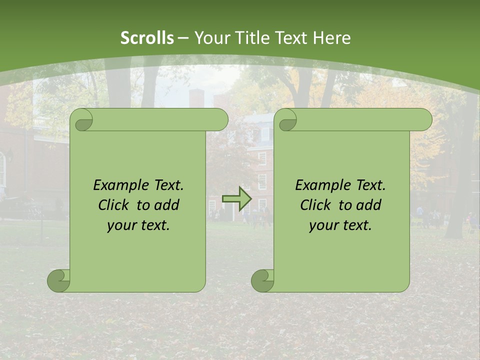 A Group Of People Sitting On Top Of A Lush Green Field PowerPoint Template