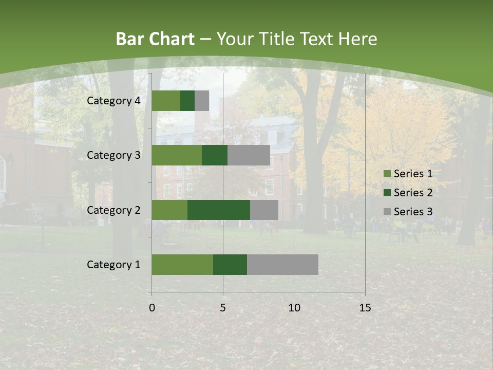 A Group Of People Sitting On Top Of A Lush Green Field PowerPoint Template