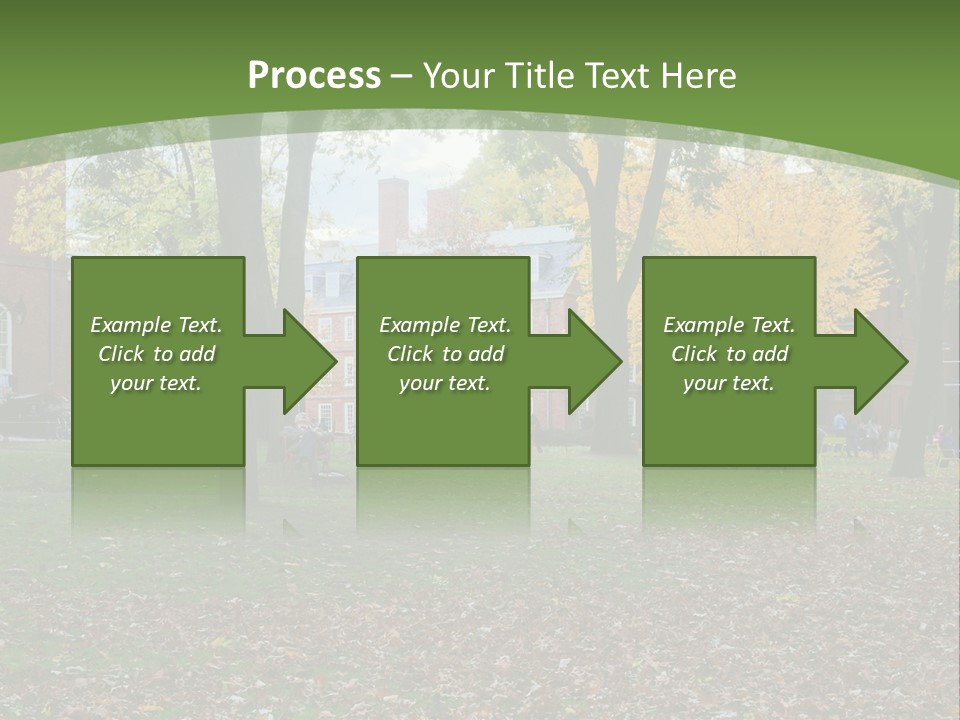 A Group Of People Sitting On Top Of A Lush Green Field PowerPoint Template