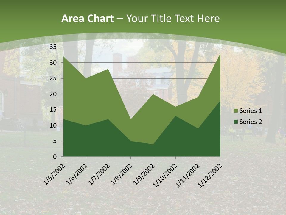 A Group Of People Sitting On Top Of A Lush Green Field PowerPoint Template