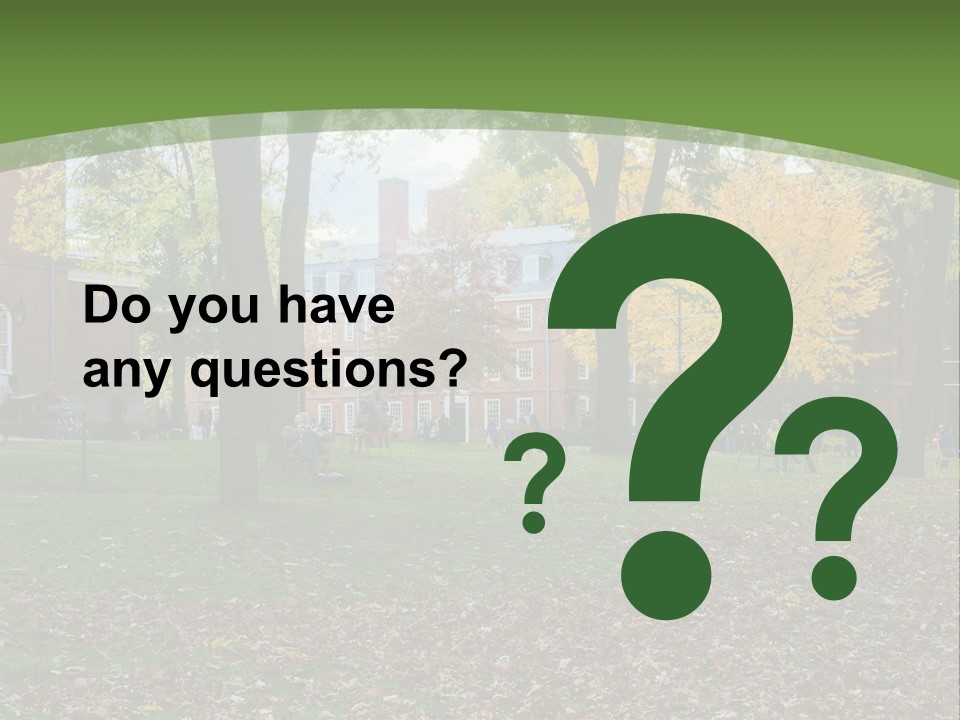 A Group Of People Sitting On Top Of A Lush Green Field PowerPoint Template