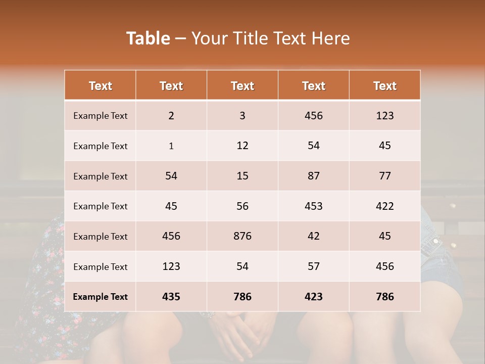 A Group Of Three People Sitting On A Bench PowerPoint Template