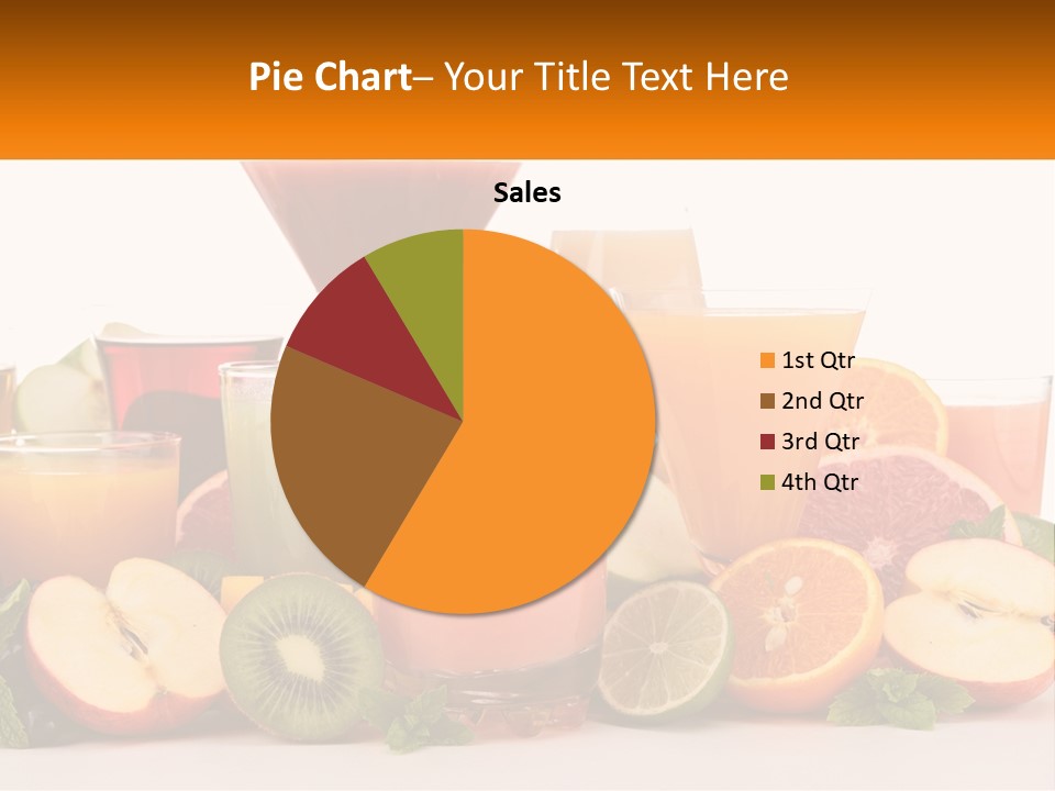 A Table Topped With Lots Of Different Types Of Juice PowerPoint Template