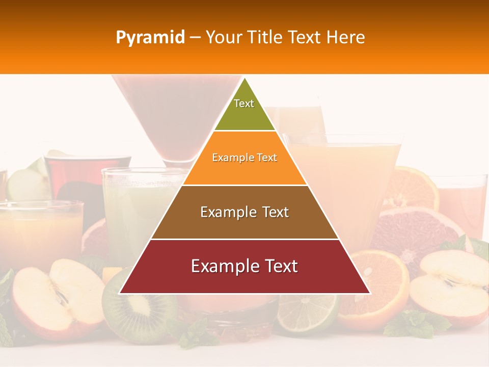 A Table Topped With Lots Of Different Types Of Juice PowerPoint Template