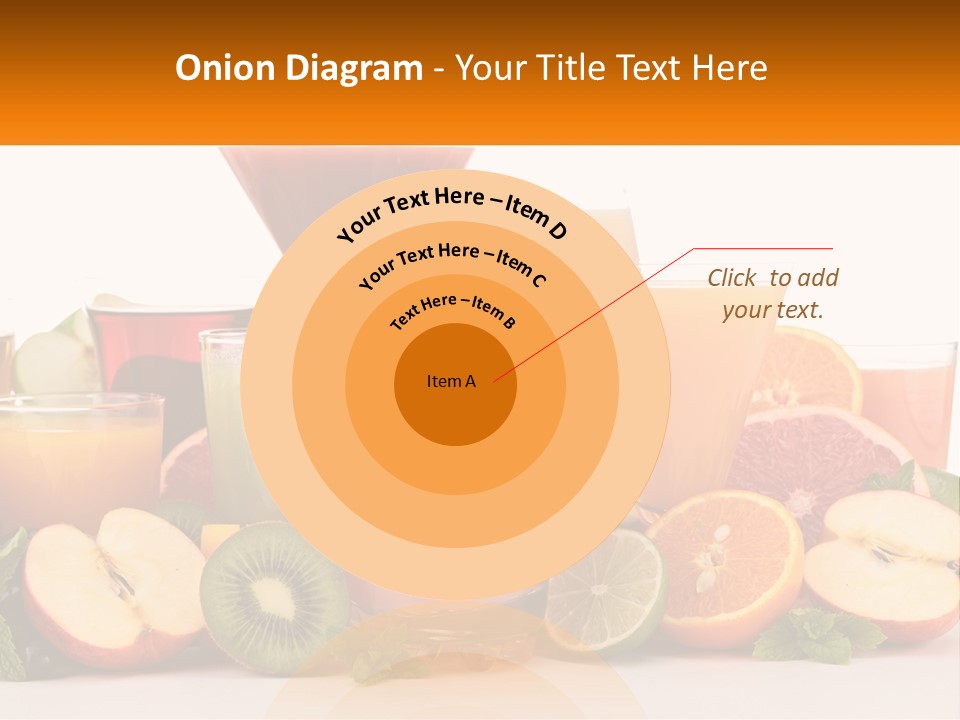 A Table Topped With Lots Of Different Types Of Juice PowerPoint Template