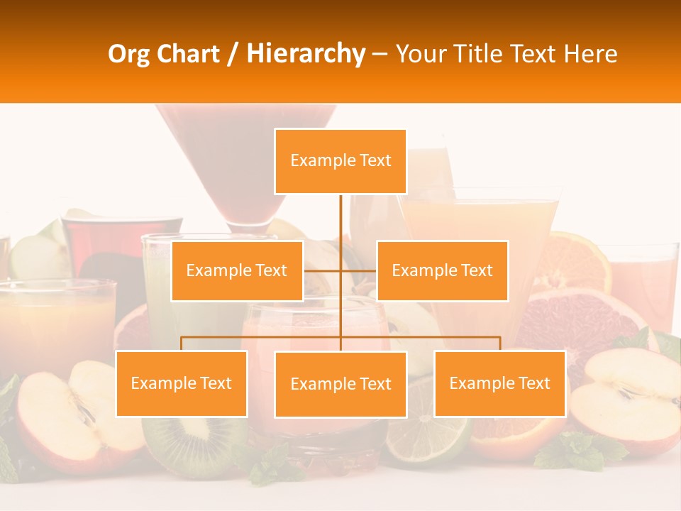 A Table Topped With Lots Of Different Types Of Juice PowerPoint Template
