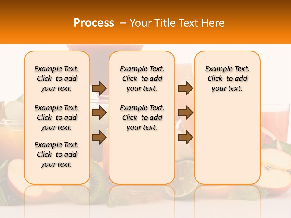 A Table Topped With Lots Of Different Types Of Juice PowerPoint Template