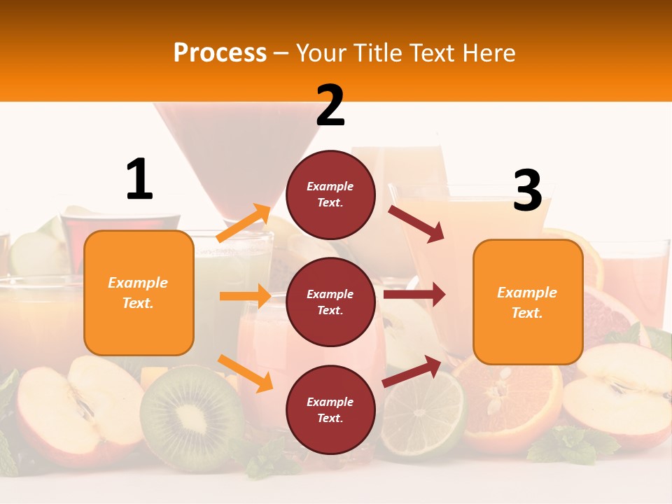 A Table Topped With Lots Of Different Types Of Juice PowerPoint Template