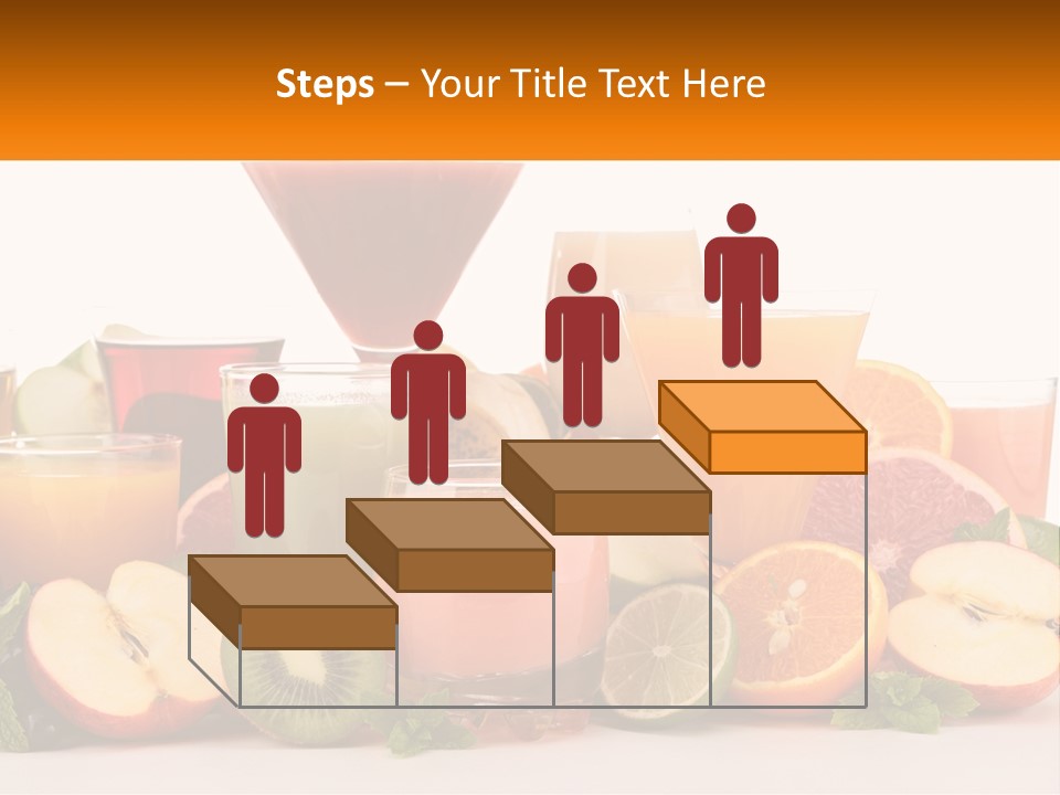 A Table Topped With Lots Of Different Types Of Juice PowerPoint Template