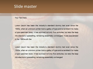 Three Baskets With Rice Inside Of Them On A Table PowerPoint Template