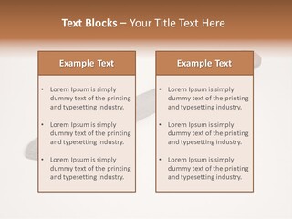 A Knife With A Wooden Handle On A White Background PowerPoint Template