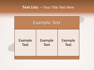 A Knife With A Wooden Handle On A White Background PowerPoint Template