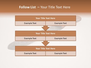 A Knife With A Wooden Handle On A White Background PowerPoint Template