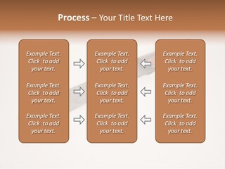 A Knife With A Wooden Handle On A White Background PowerPoint Template