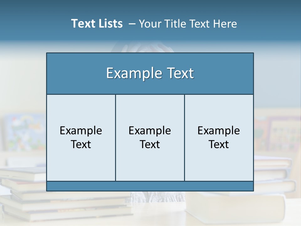 A Young Girl Is Covering Her Eyes With Her Hands PowerPoint Template