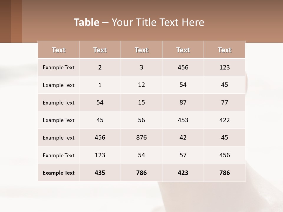 A Man Is Smiling With A Brown Background PowerPoint Template