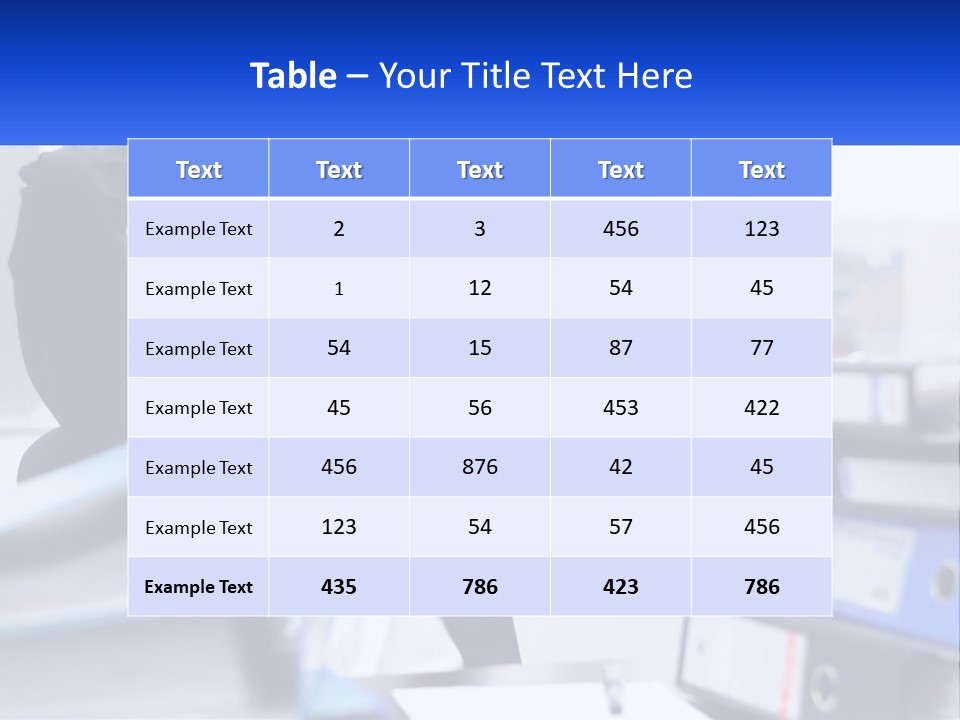 A Man Sitting At A Desk With His Head In His Hands PowerPoint Template