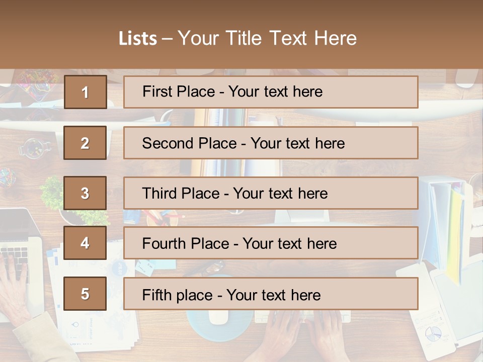 A Group Of People Sitting At A Table Working On Laptops PowerPoint Template