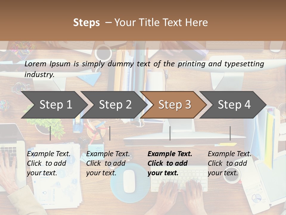 A Group Of People Sitting At A Table Working On Laptops PowerPoint Template