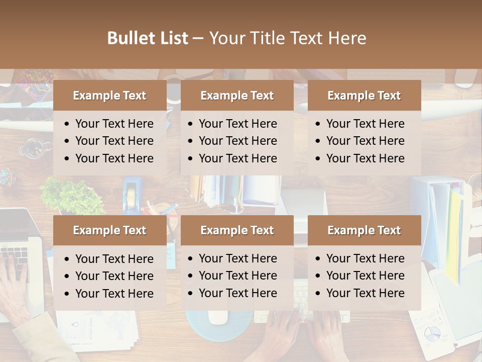 A Group Of People Sitting At A Table Working On Laptops PowerPoint Template