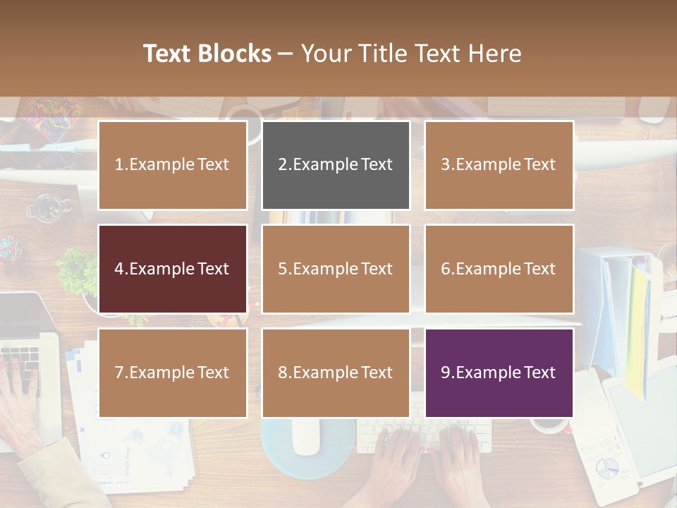 A Group Of People Sitting At A Table Working On Laptops PowerPoint Template