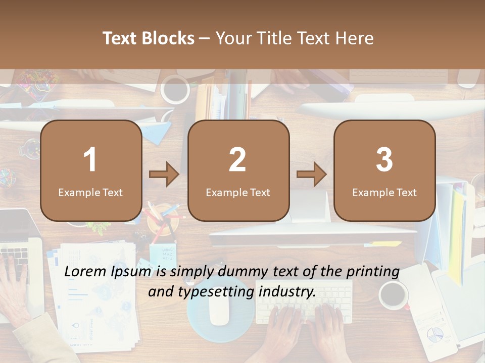 A Group Of People Sitting At A Table Working On Laptops PowerPoint Template
