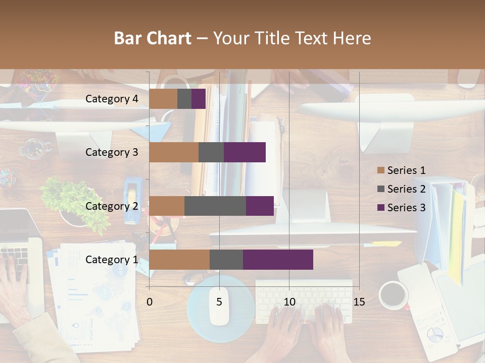 A Group Of People Sitting At A Table Working On Laptops PowerPoint Template