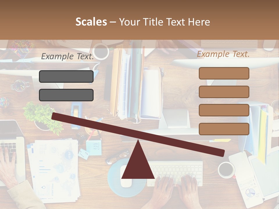 A Group Of People Sitting At A Table Working On Laptops PowerPoint Template