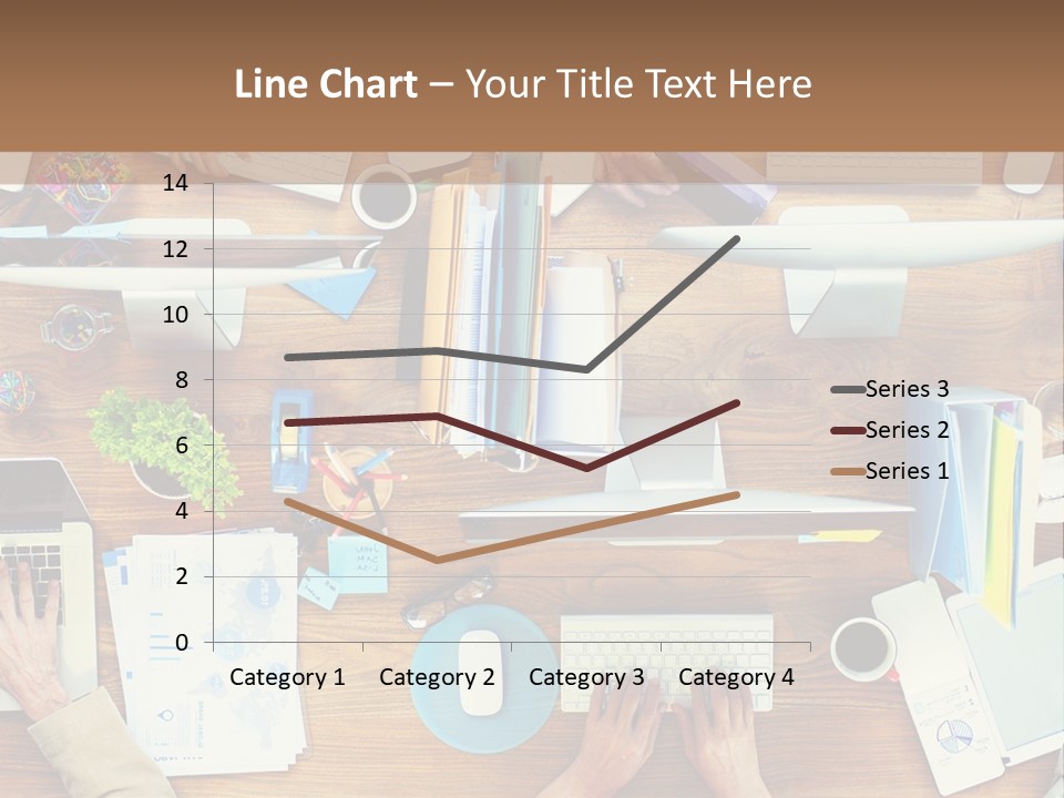 A Group Of People Sitting At A Table Working On Laptops PowerPoint Template