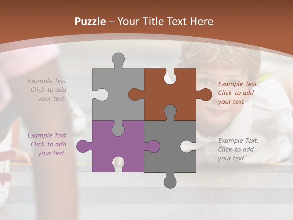 A Young Boy Laying On The Ground With His Hands On His Hips PowerPoint Template