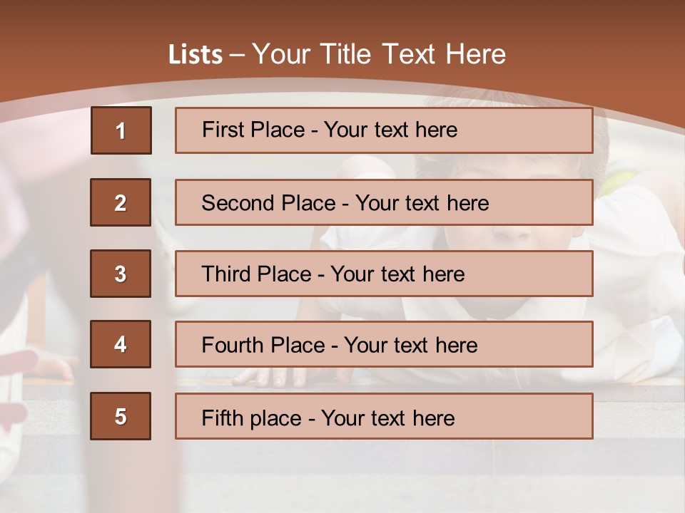 A Young Boy Laying On The Ground With His Hands On His Hips PowerPoint Template