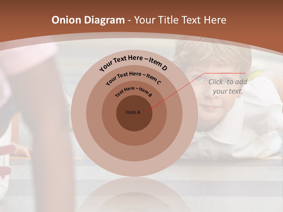 A Young Boy Laying On The Ground With His Hands On His Hips PowerPoint Template