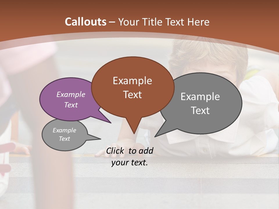 A Young Boy Laying On The Ground With His Hands On His Hips PowerPoint Template