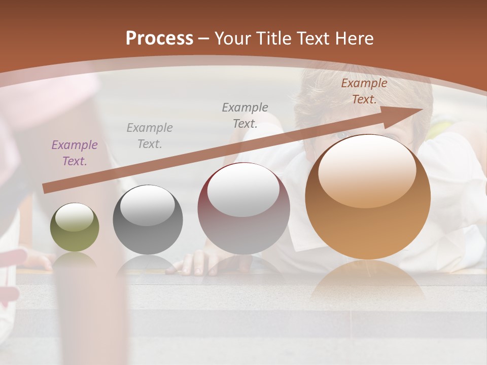 A Young Boy Laying On The Ground With His Hands On His Hips PowerPoint Template