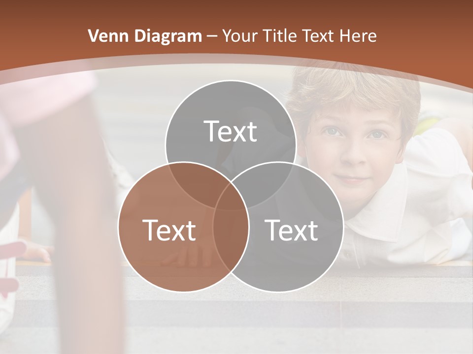 A Young Boy Laying On The Ground With His Hands On His Hips PowerPoint Template