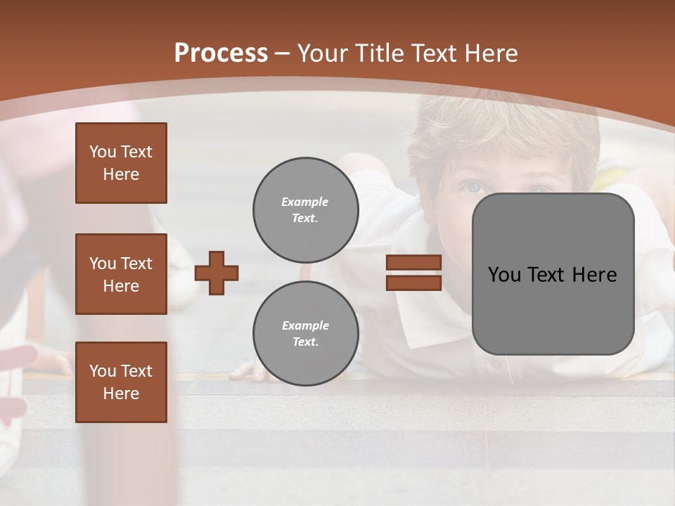 A Young Boy Laying On The Ground With His Hands On His Hips PowerPoint Template