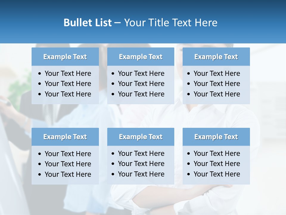 A Woman Standing In Front Of A Group Of People PowerPoint Template