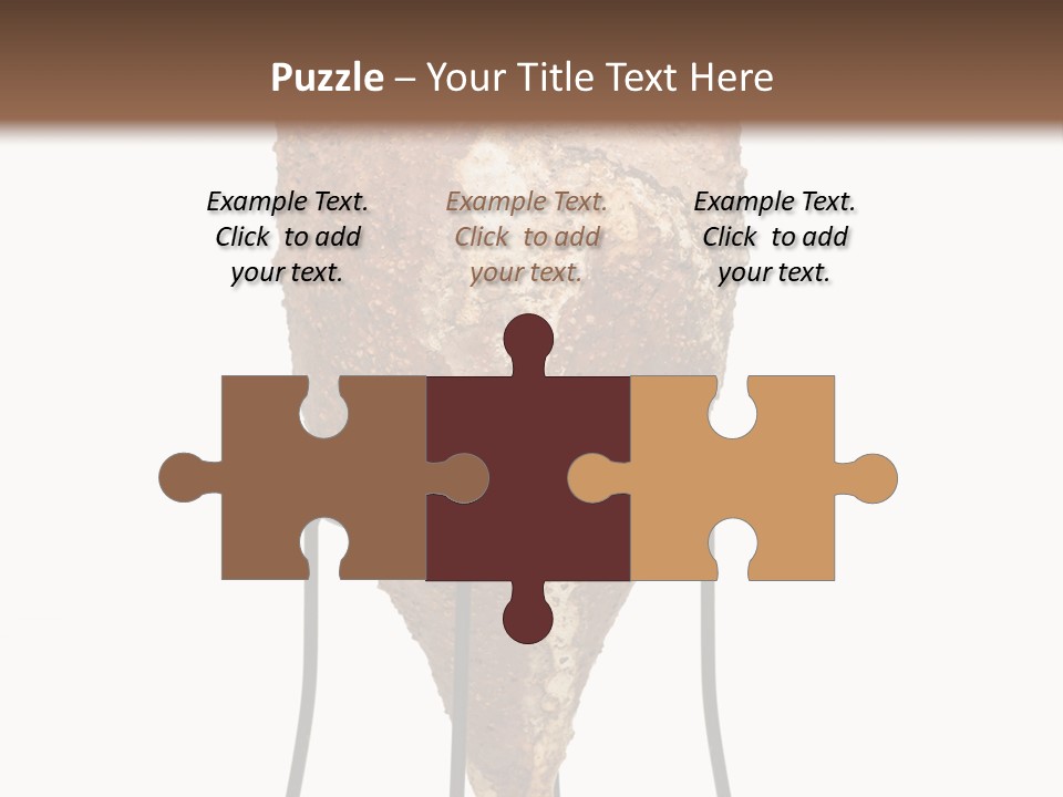 A Brown Vase Sitting On Top Of A Metal Stand PowerPoint Template