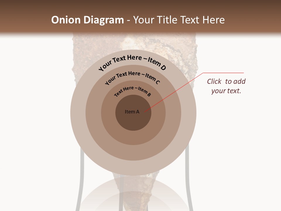 A Brown Vase Sitting On Top Of A Metal Stand PowerPoint Template