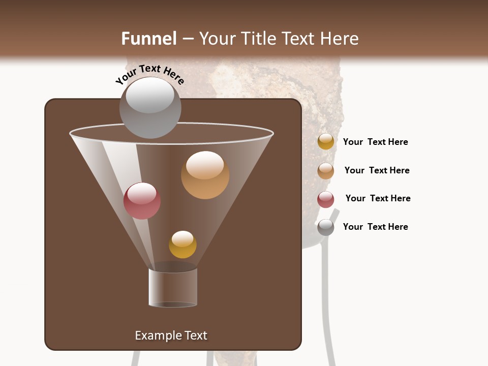 A Brown Vase Sitting On Top Of A Metal Stand PowerPoint Template