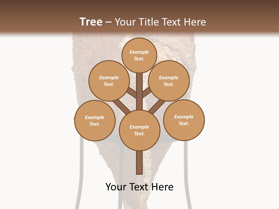 A Brown Vase Sitting On Top Of A Metal Stand PowerPoint Template