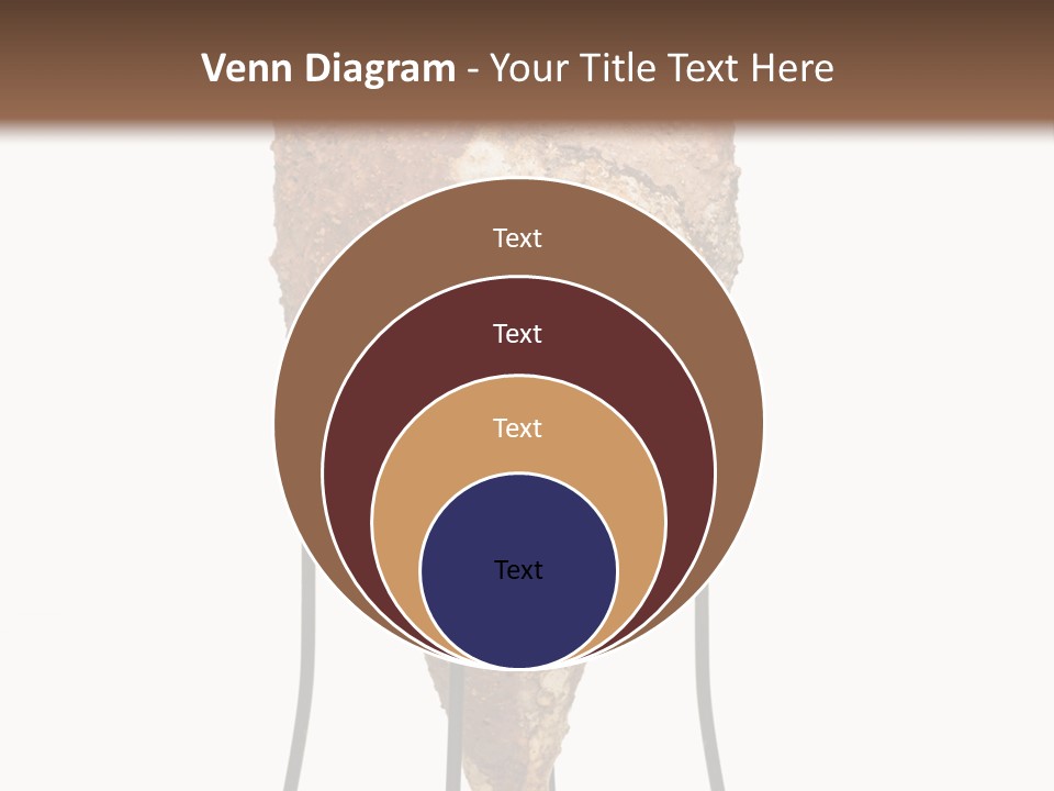 A Brown Vase Sitting On Top Of A Metal Stand PowerPoint Template