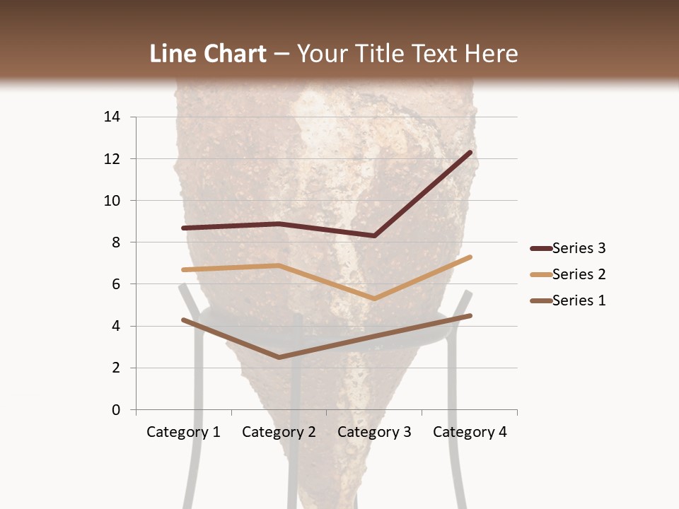 A Brown Vase Sitting On Top Of A Metal Stand PowerPoint Template