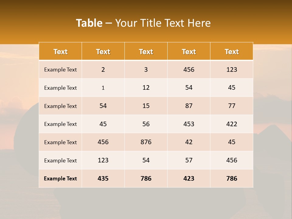 A Silhouette Of A Man Holding A Baby At Sunset PowerPoint Template