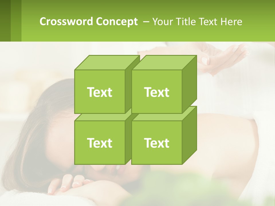 A Woman Getting A Massage With A Bottle Of Wine PowerPoint Template