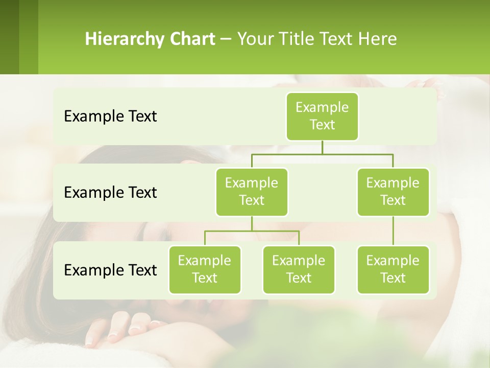 A Woman Getting A Massage With A Bottle Of Wine PowerPoint Template