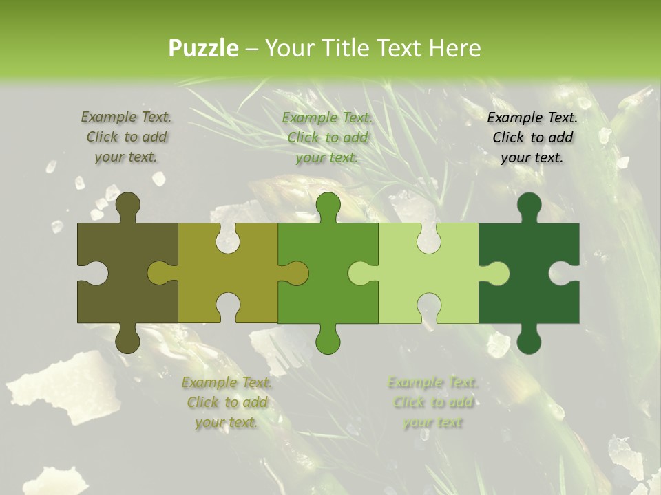 A Plate Of Asparagus With Parmesan Cheese On Top PowerPoint Template